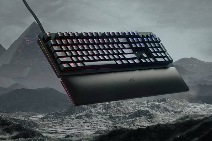 o singură culoare tastatură N4VF68 huntsman v2 analog - noi Razer