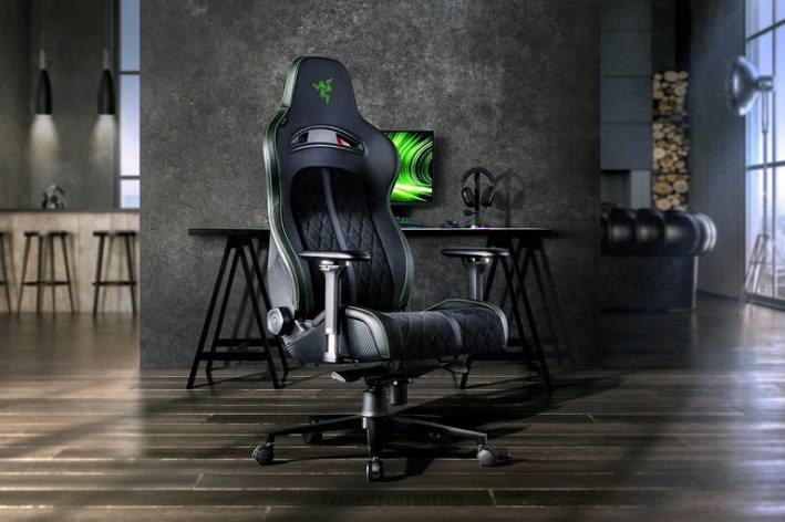 o singură culoare scaun de gaming N4VF130 enki pro Razer