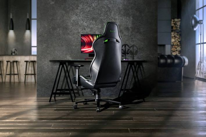 o singură culoare scaun de gaming N4VF130 enki pro Razer